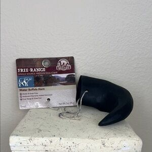 Black Water Buffalo Horn Dog Chew